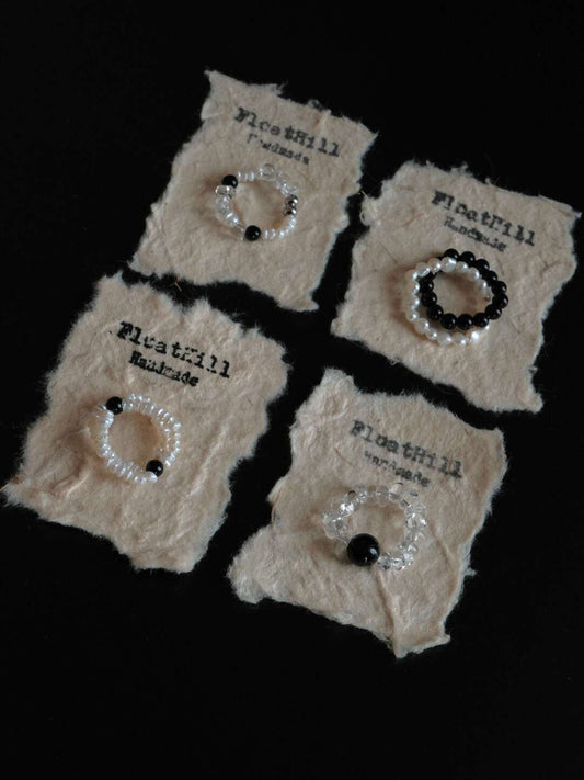 Half Moon Elastic Ring