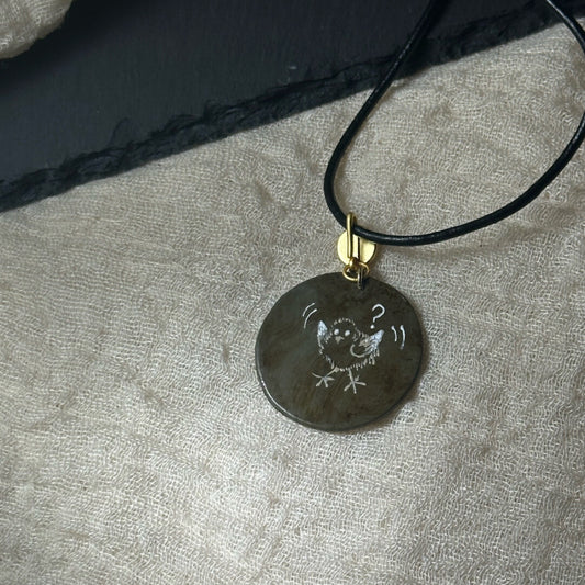 Chicken Lacquer Necklace