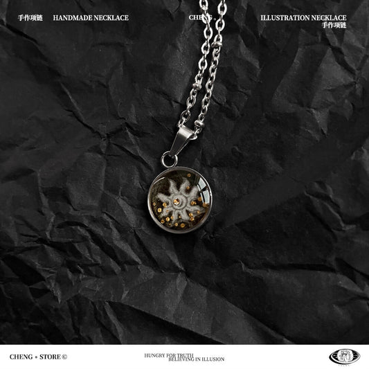 Handmade Moonlight Sunlight Necklace