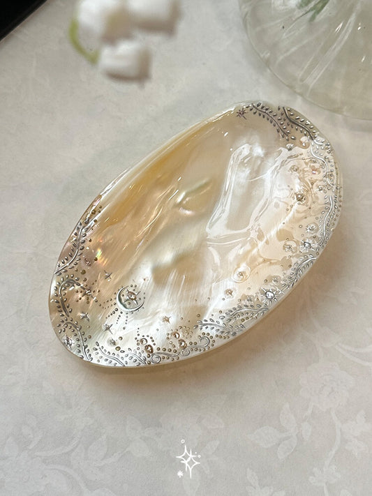 Star Pattern Shell Tray