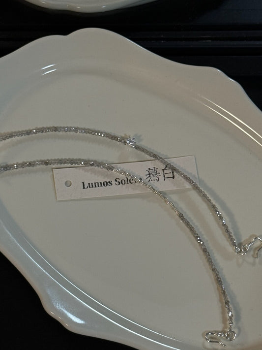 Star Sparkling Silver Labradorite Bracelet