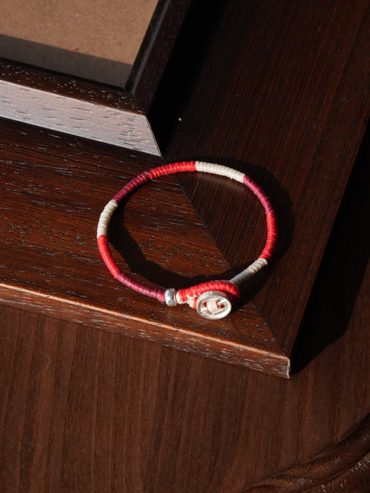 Original Silver Braided Rope Bracelet