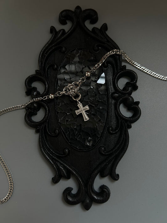 Cross Cyberpunk Necklace