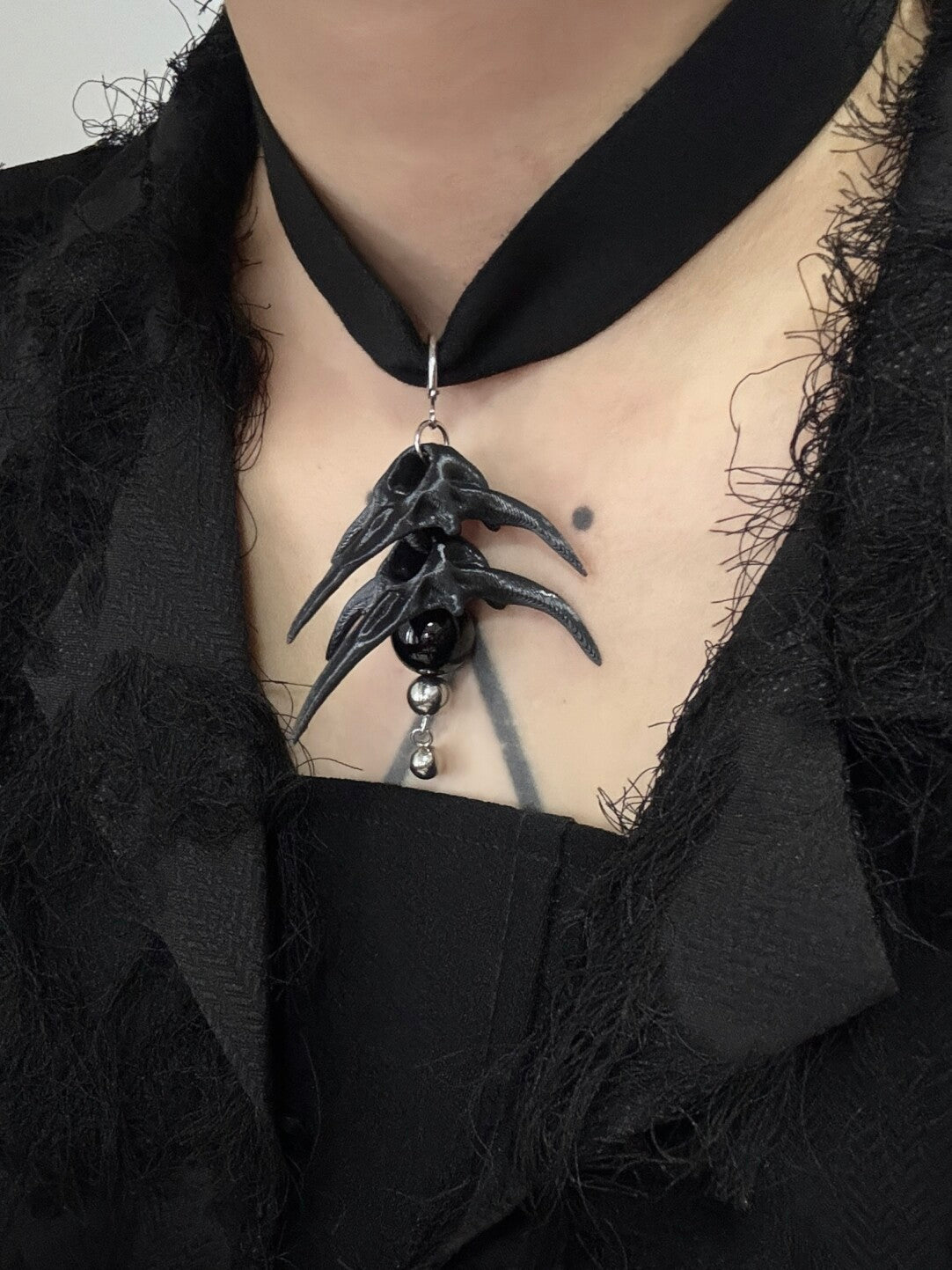 Solitaire Bloom Necklace /Earring Set