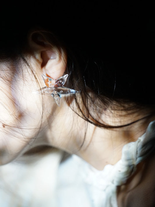 Starfish Glass Earrings
