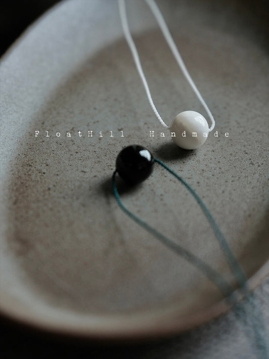 One Bead Hand-Woven Necklace