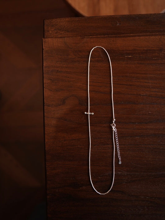 Chiang Mai Handmade Silver Necklace - Lumivault