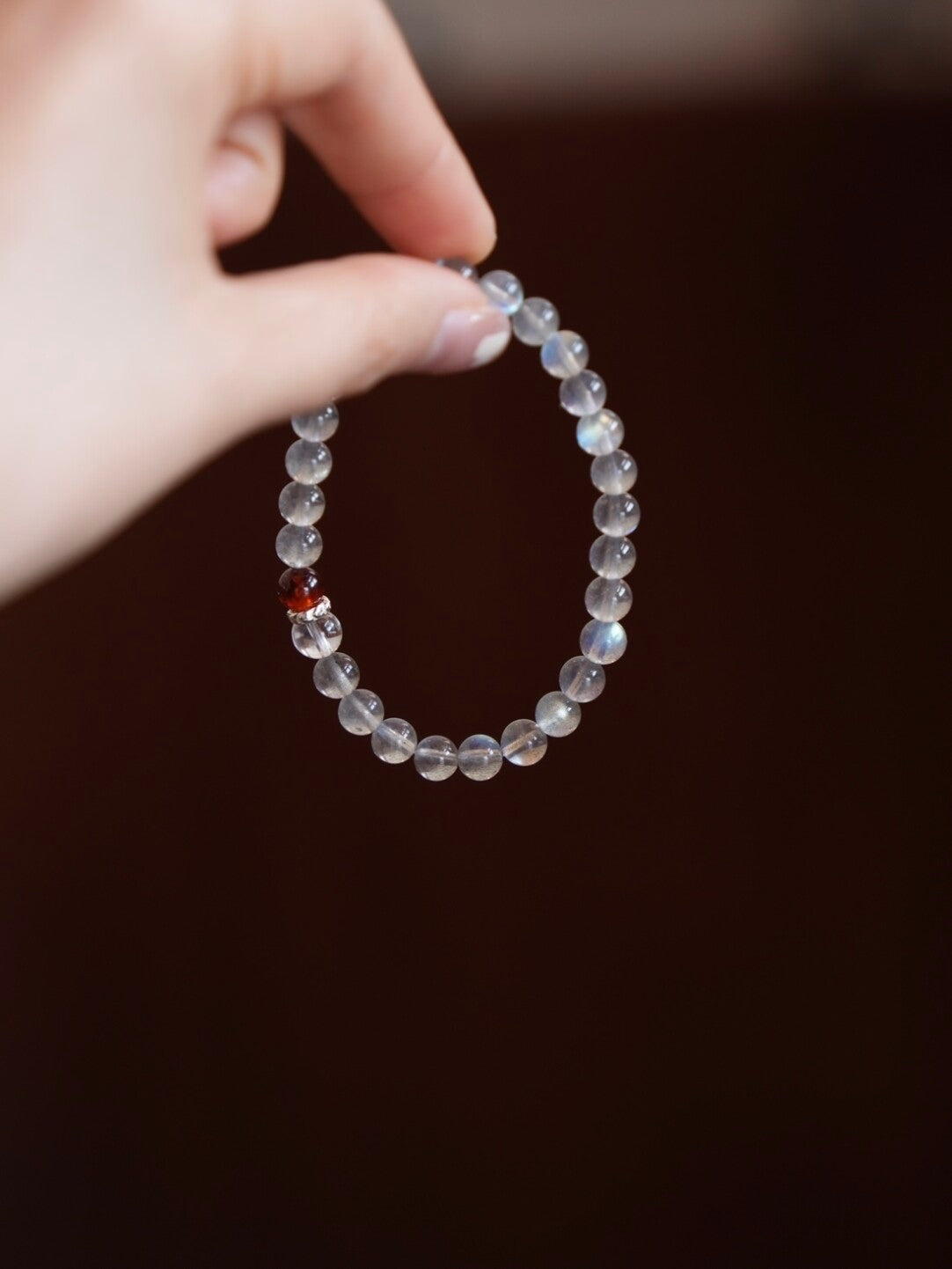 「Chinoiserie」Bright Spring Sunstone Labradorite Bracelet - Lumivault
