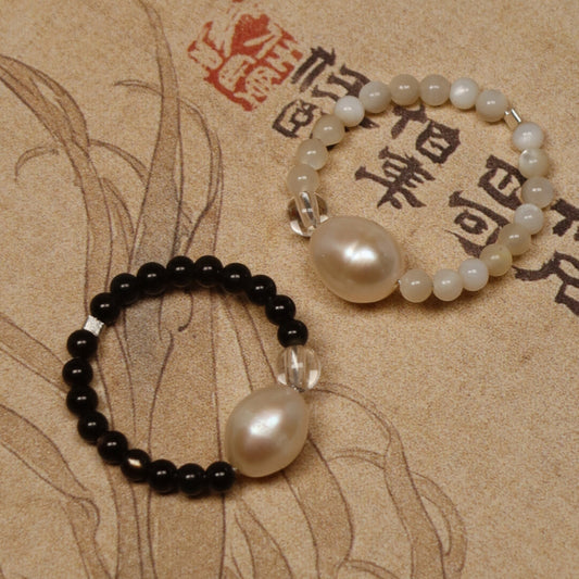 「Chinoiserie」Garden Dream Beaded Ring - Lumivault