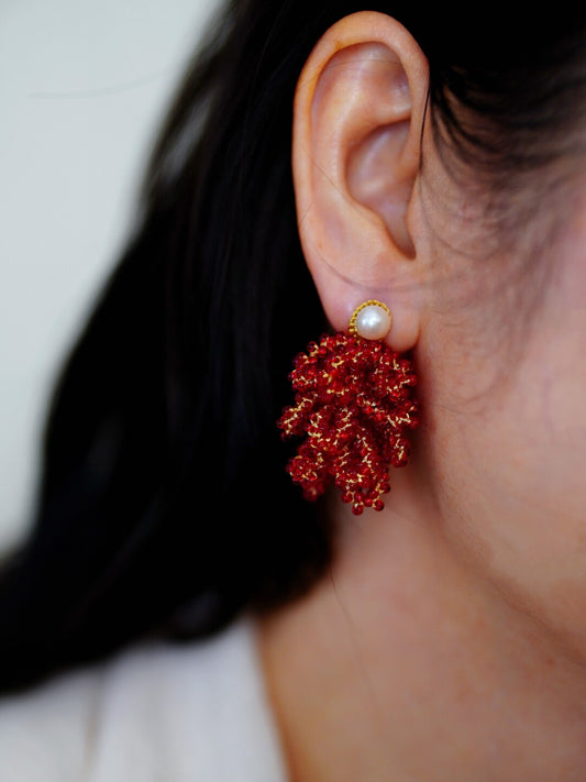 Fruit MIYUKI Beaded Earrings,Lumivault.