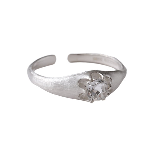 Volcano Love Silver Ring