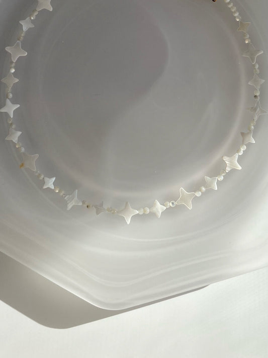 Stars Shining Nacre Necklace - Lumivault
