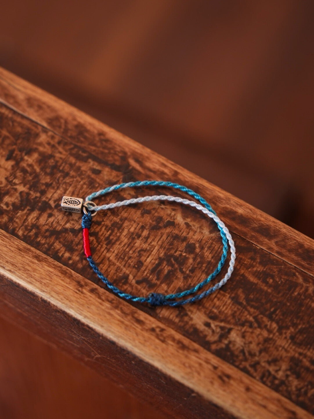 The Symphony of Nature Silver Braided Bracelet - Lumivault
