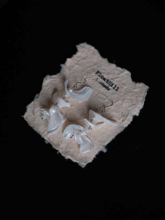 Sea Wind Chimes Irregular Shell Earrings