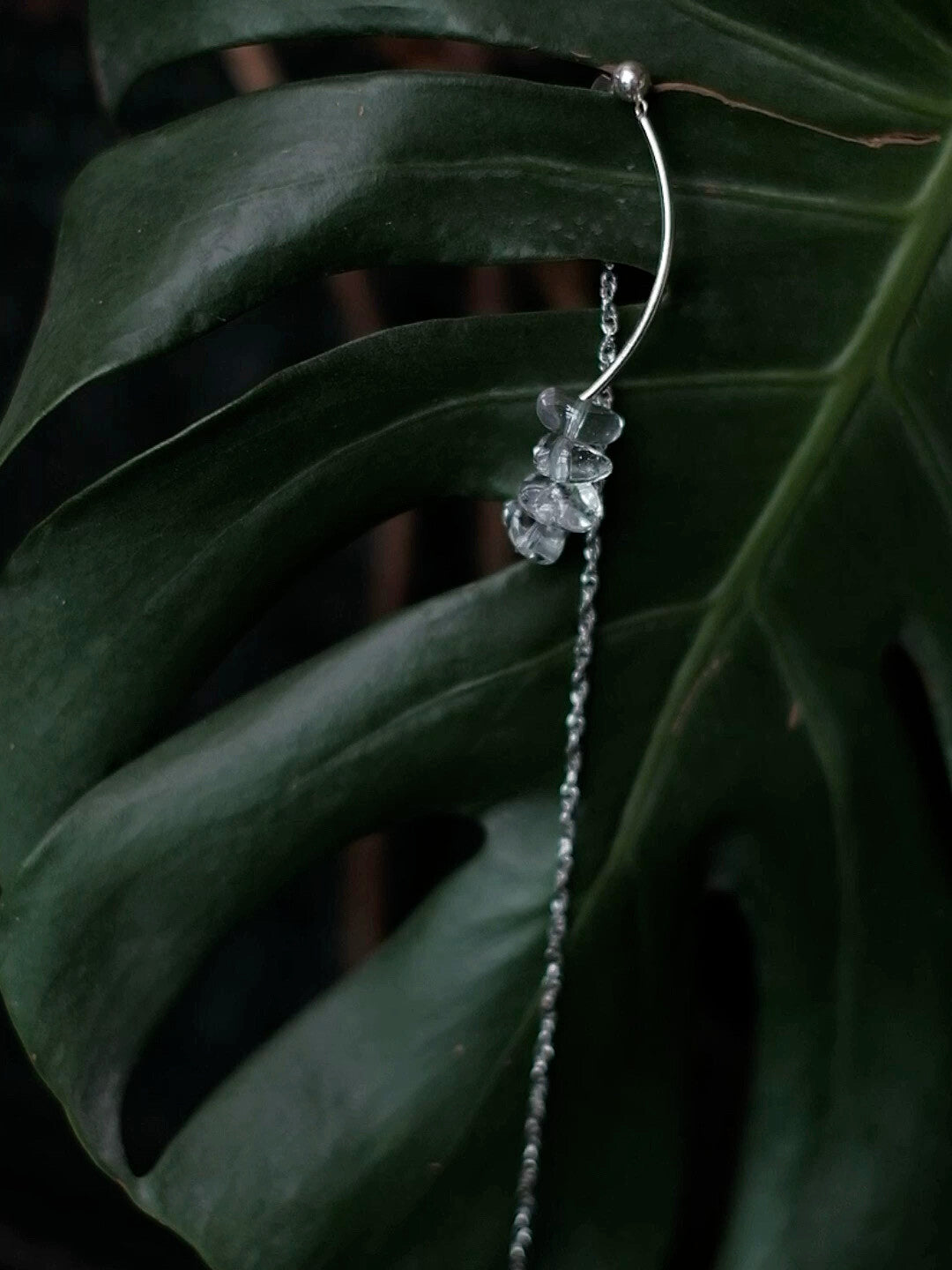 Flowing Firefly Crystal Earrings