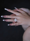 Woven Love Knot Sterling Silver Couple Rings | US1030CL