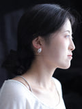 Wan Bird Sterling Silver Stud Earrings | US1004ZF