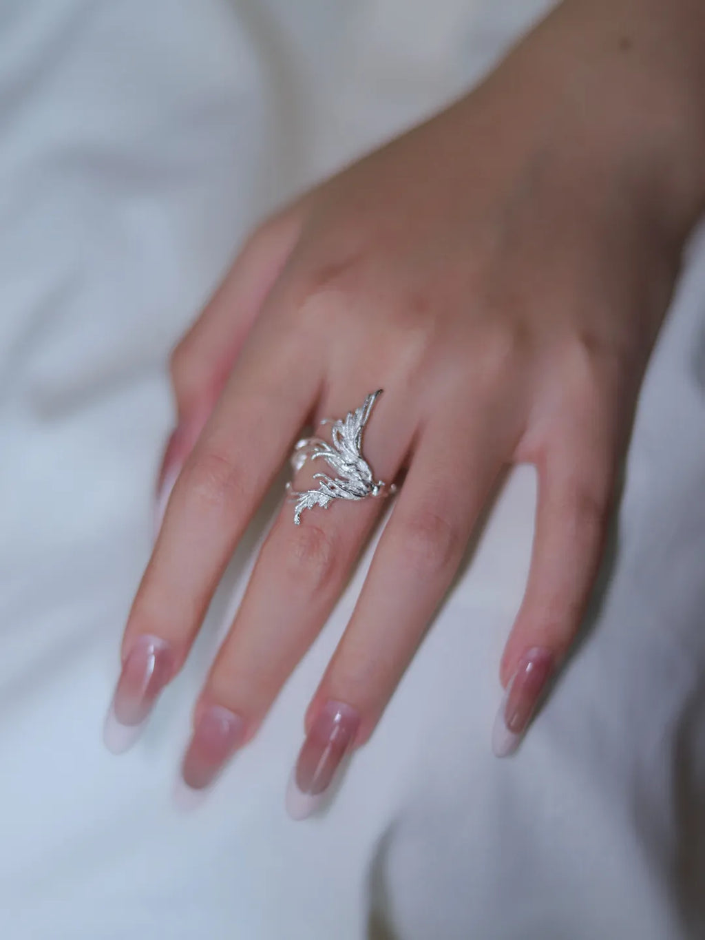 Qi Luan Sterling Silver Ring Set | US1016CK