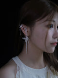Osmanthus Chrysanthemum Sterling Silver Ear Cuff | US1022AM