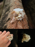 Vintage Embroidered Textile Ring No. 2 | GL16EK - Lumivault