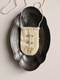 Embroidered Mini Pouch Necklace | GL17HE - Lumivault