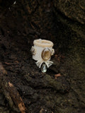 Vintage French Lace Textile Ring No. 3 | GL20JF - Lumivault