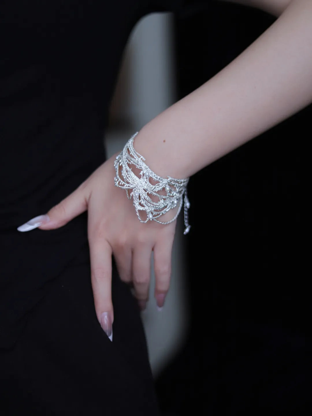 Falling Galaxy Sterling Silver Ring and Bracelet | US1012AL