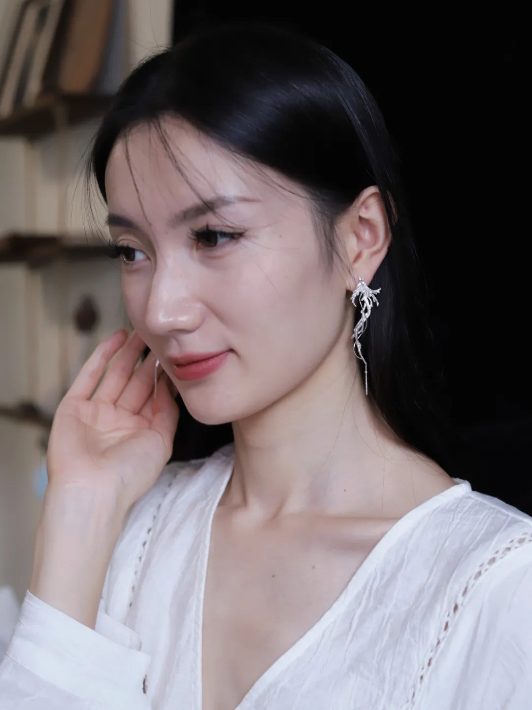 Little Luan Bird Sterling Silver Earrings | US1002FW