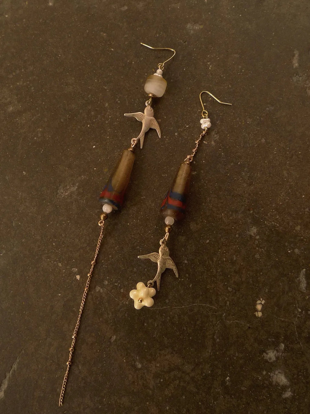 Swallow Returns Tassel Bird Earrings | GL49KK - Lumivault