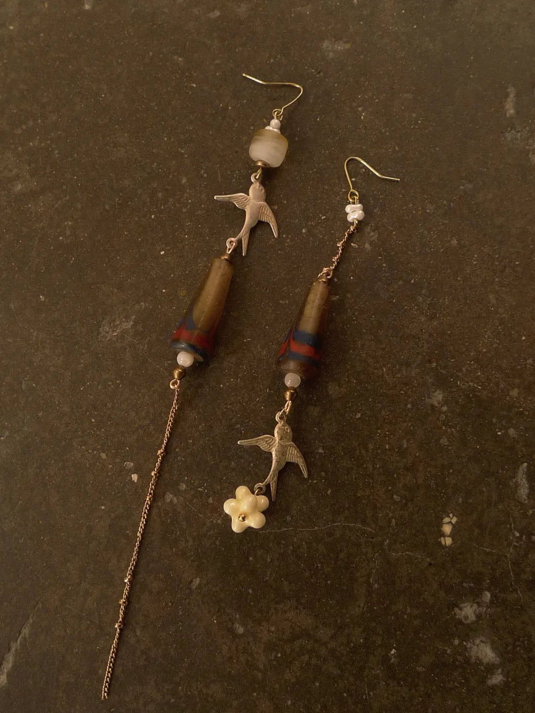 Swallow Returns Tassel Bird Earrings | GL49KK - Lumivault