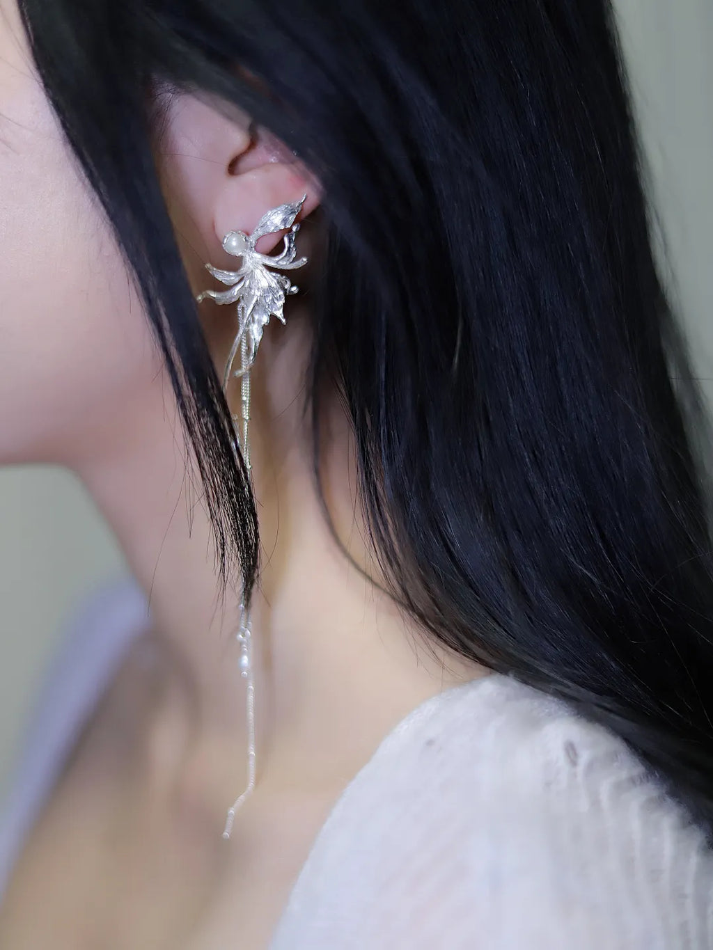 Orchid Mustard Sterling Silver Earrings | US1010ER