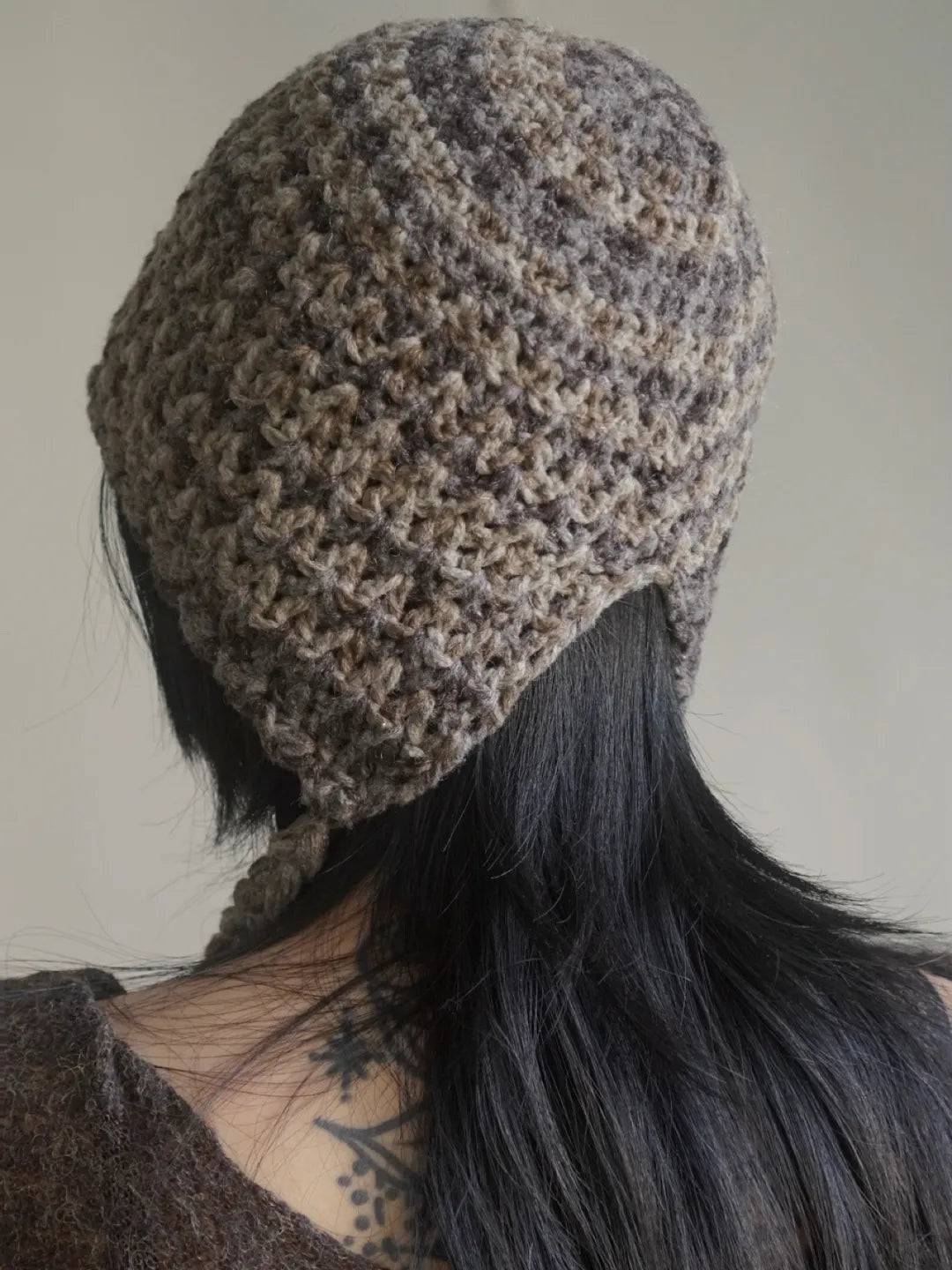 Braided Tassel Earflap Knit Hat | GL36EJ - Lumivault