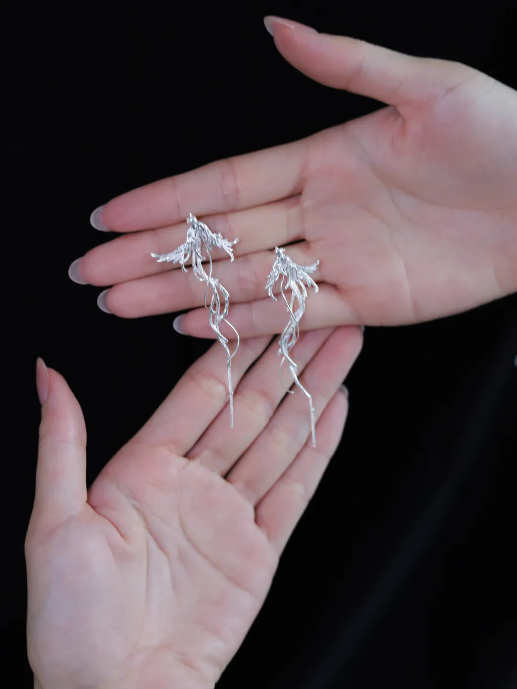 Little Luan Bird Sterling Silver Earrings | US1002FW