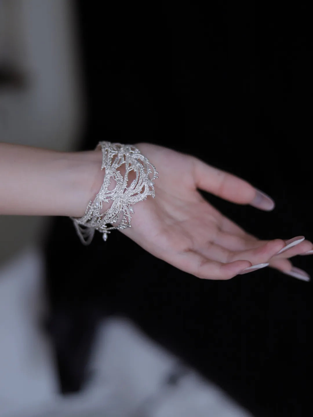 Falling Galaxy Sterling Silver Ring and Bracelet | US1012AL