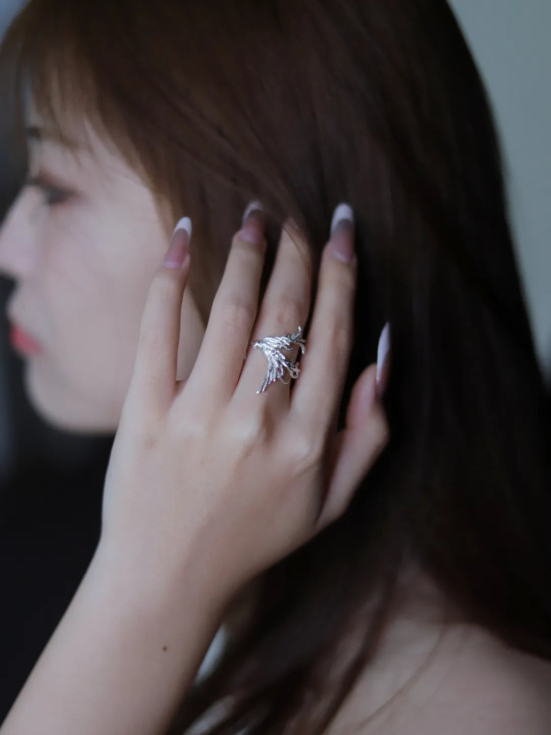 Qi Luan Sterling Silver Ring Set | US1016CK