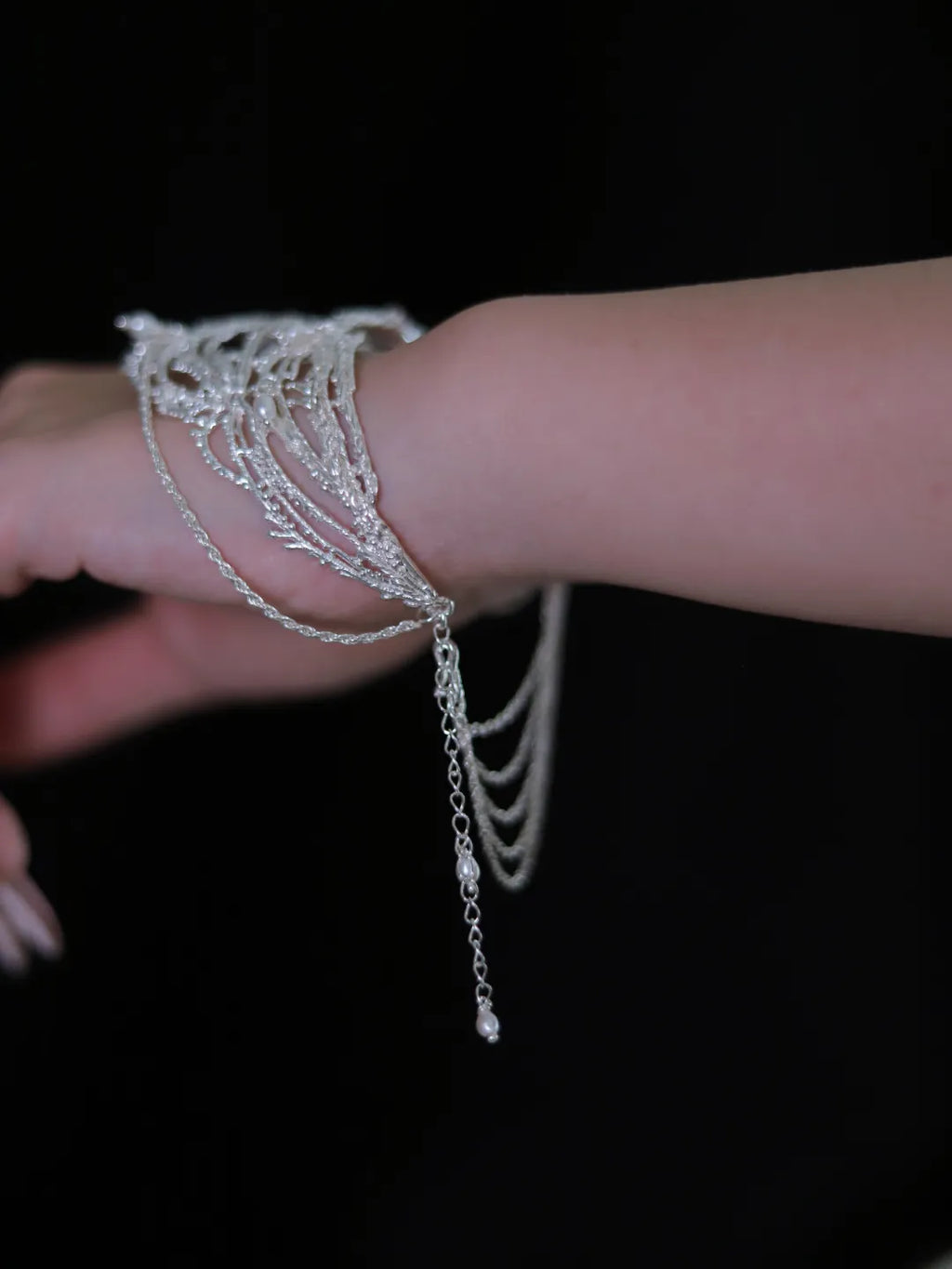 Falling Galaxy Sterling Silver Ring and Bracelet | US1012AL