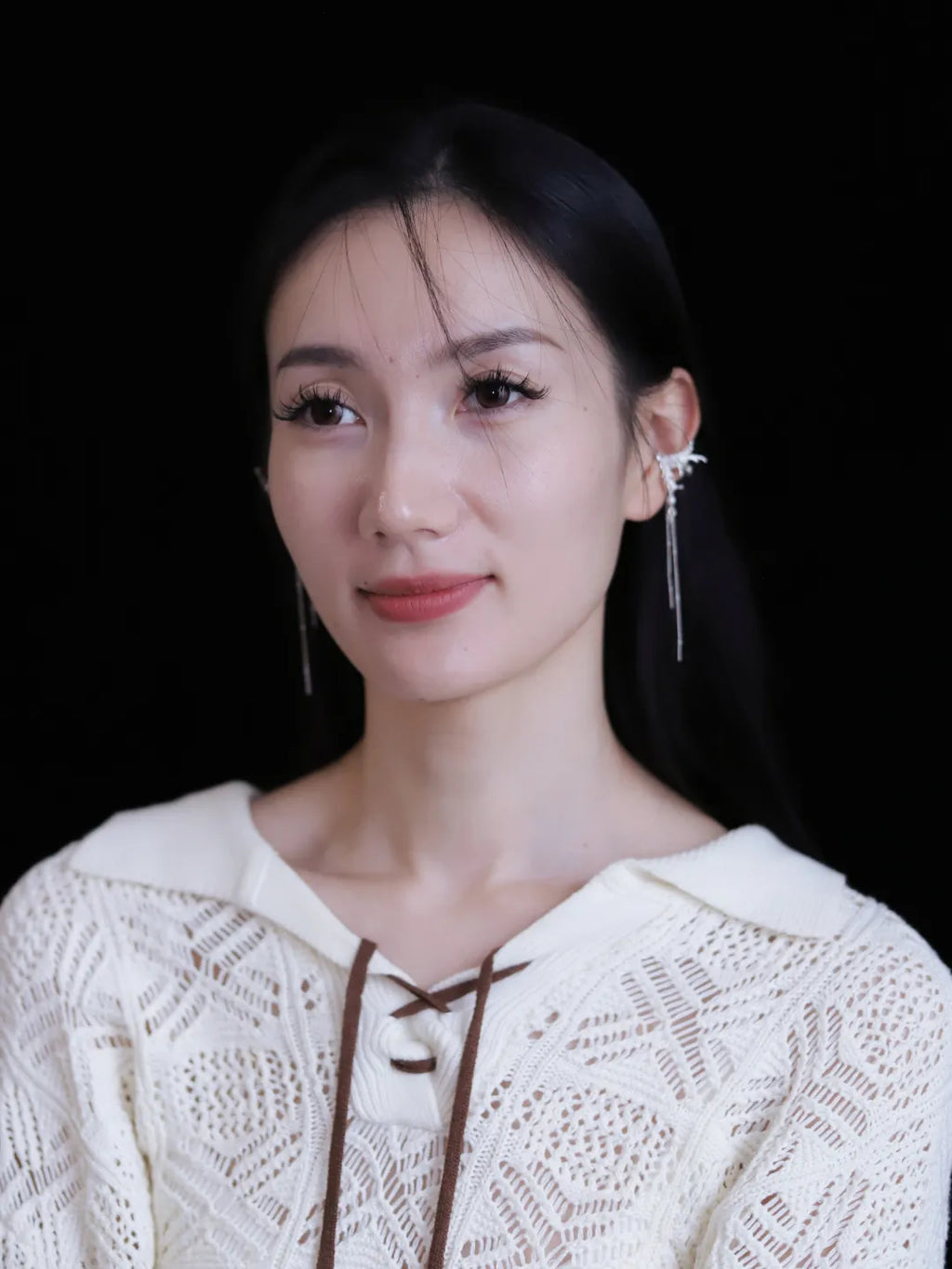 Qi Luan Sterling Silver Ear Cuffs | US1013DF