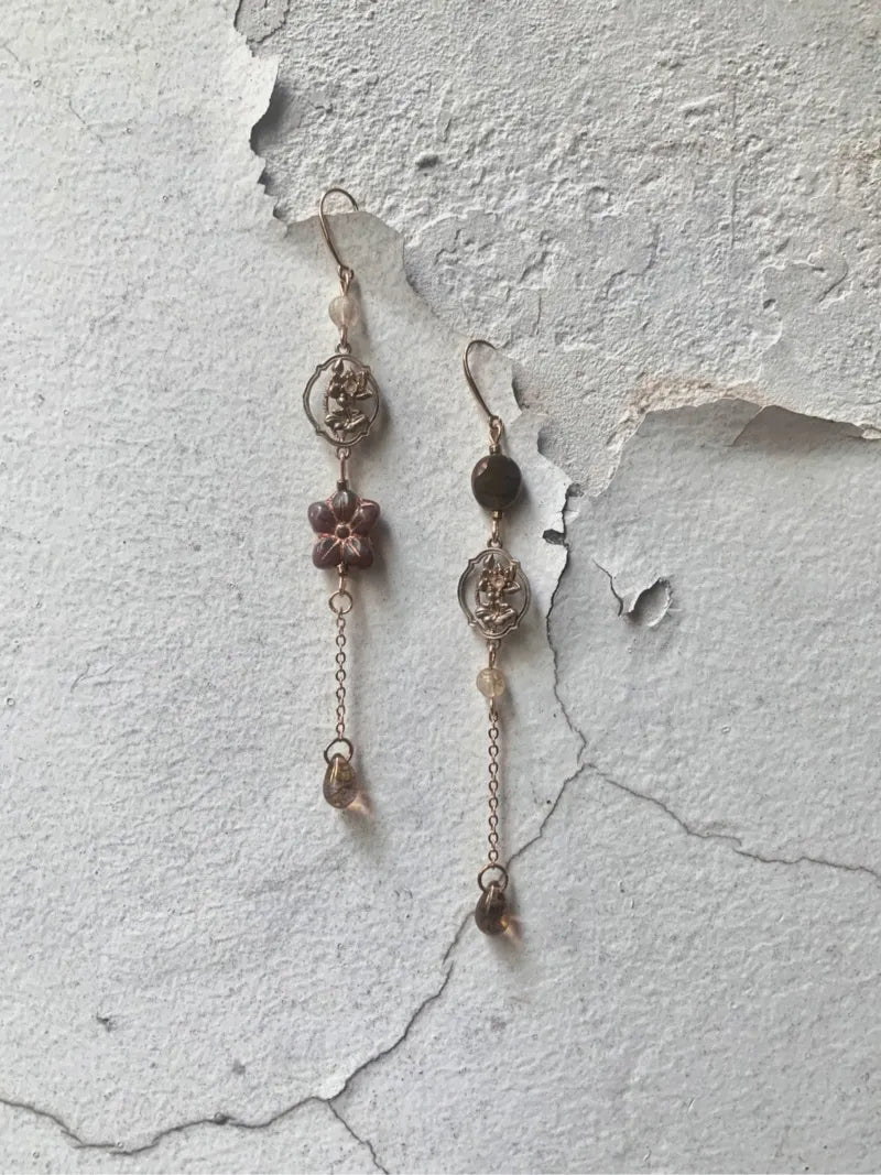 Ode to Lotus Earrings | GL53KI - Lumivault