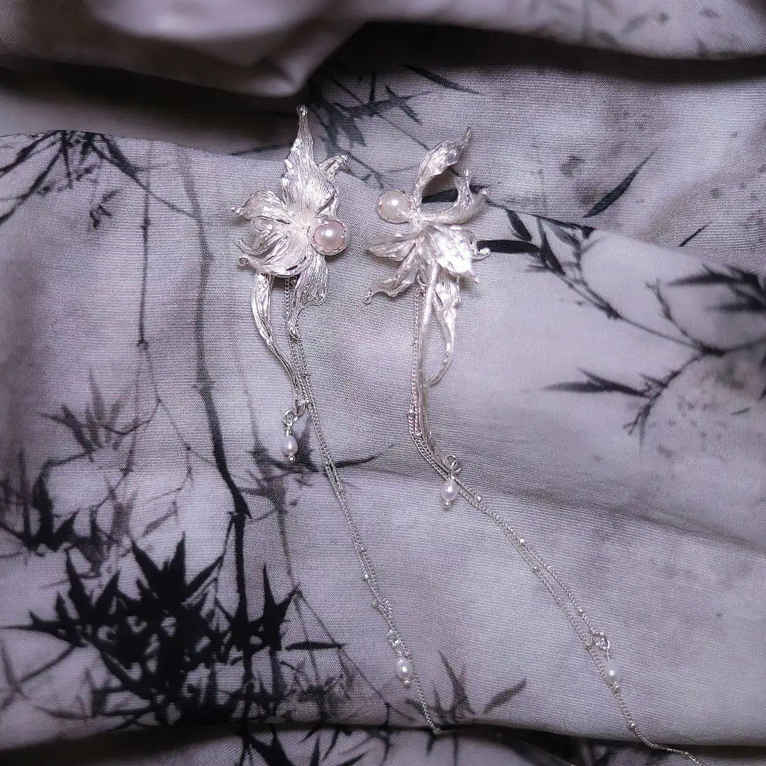 Orchid Mustard Sterling Silver Earrings | US1010ER