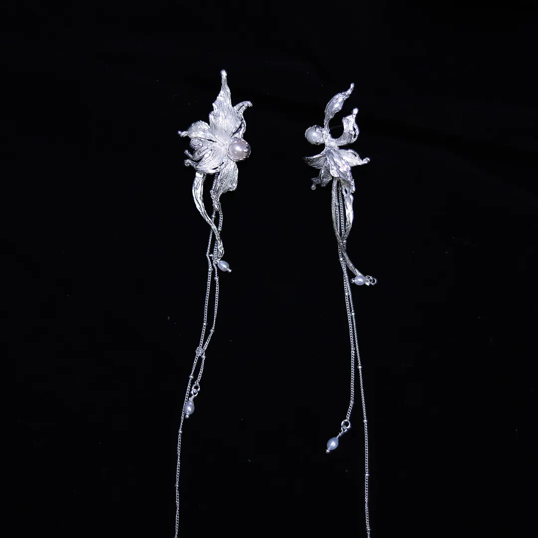 Orchid Mustard Sterling Silver Earrings | US1010ER