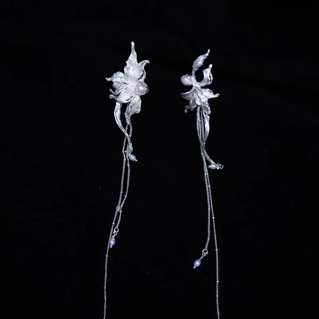 Orchid Mustard Sterling Silver Earrings | US1010ER
