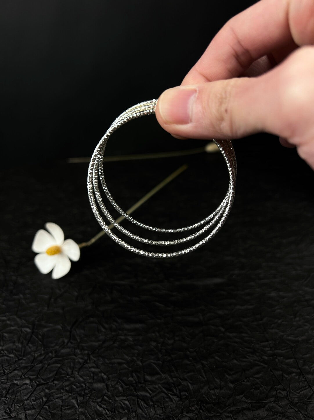 Triple Thin Bracelet Set,Lumivault.