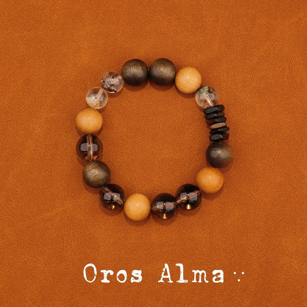 Wood Whisper Beaded Bracelet,Lumivault.