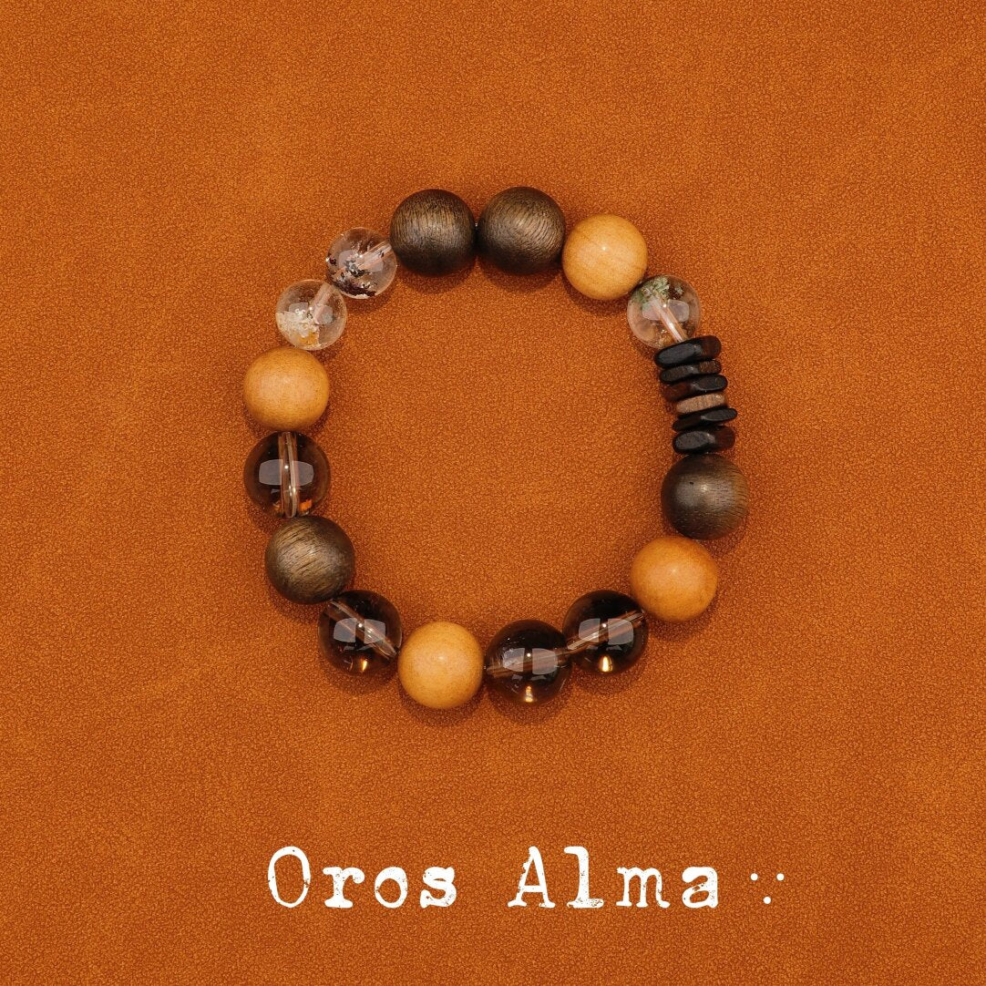 Wood Whisper Beaded Bracelet,Lumivault.