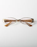 Retro Metal-Riveted Eyeglasses - Lumivault