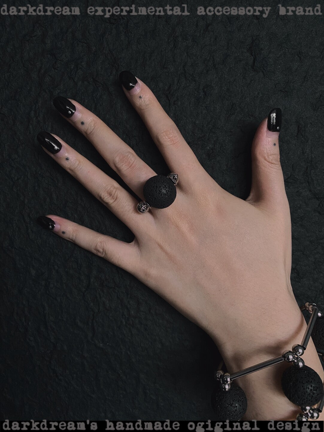 Gothic Tribal Bracelet Ring,Lumivault.