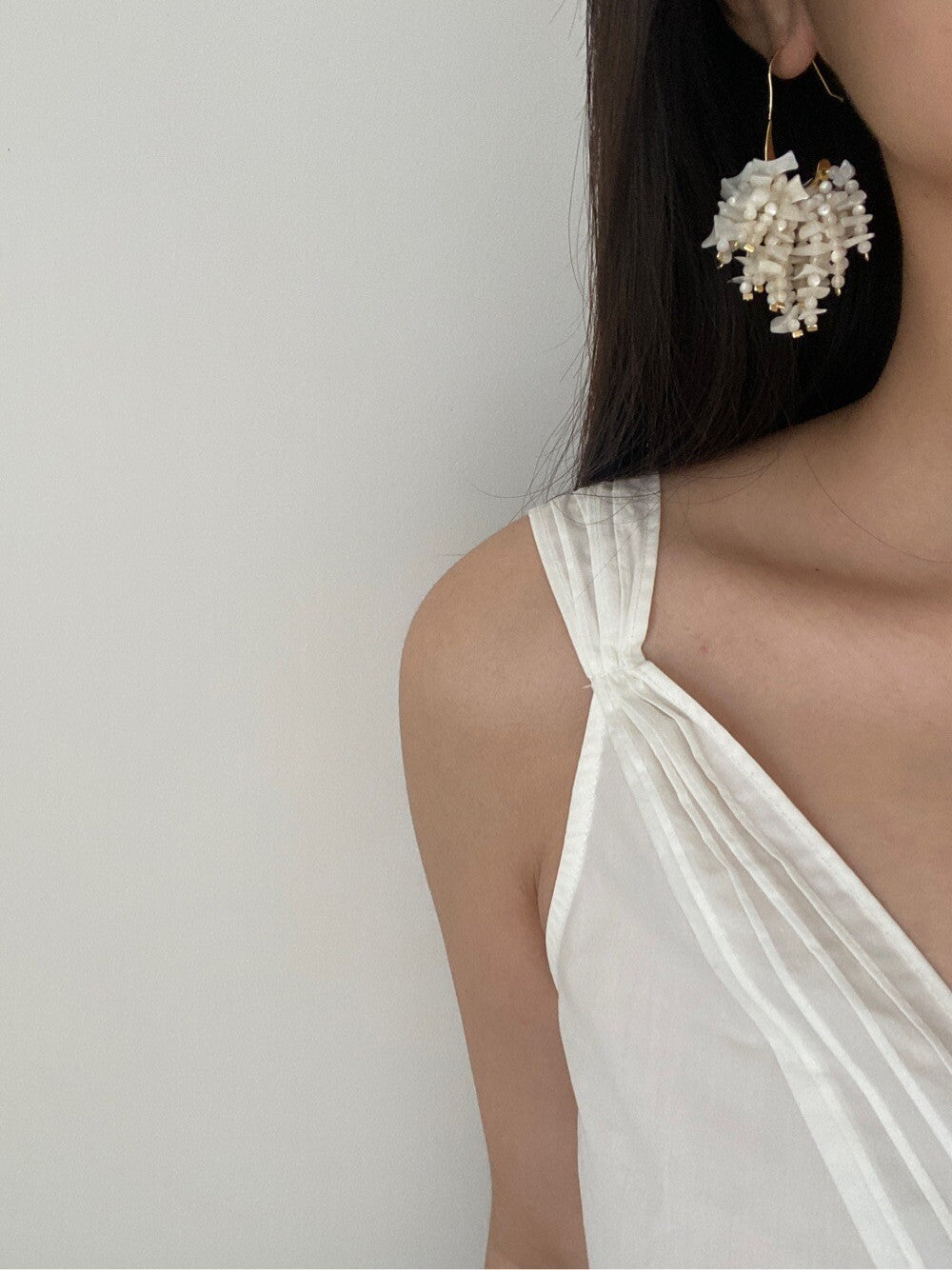 Blossom Nacre Earrings,Lumivault.