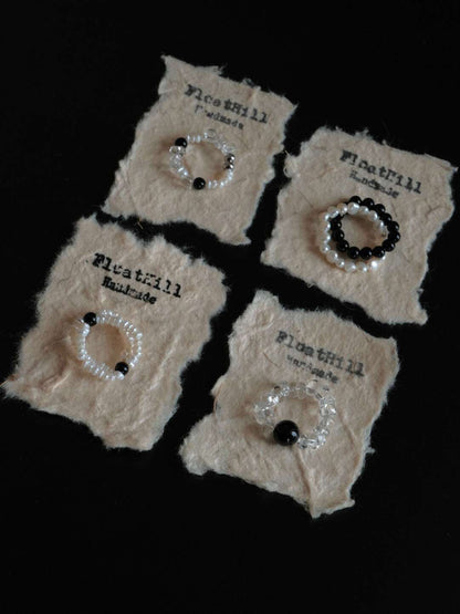 Half Moon Elastic Ring