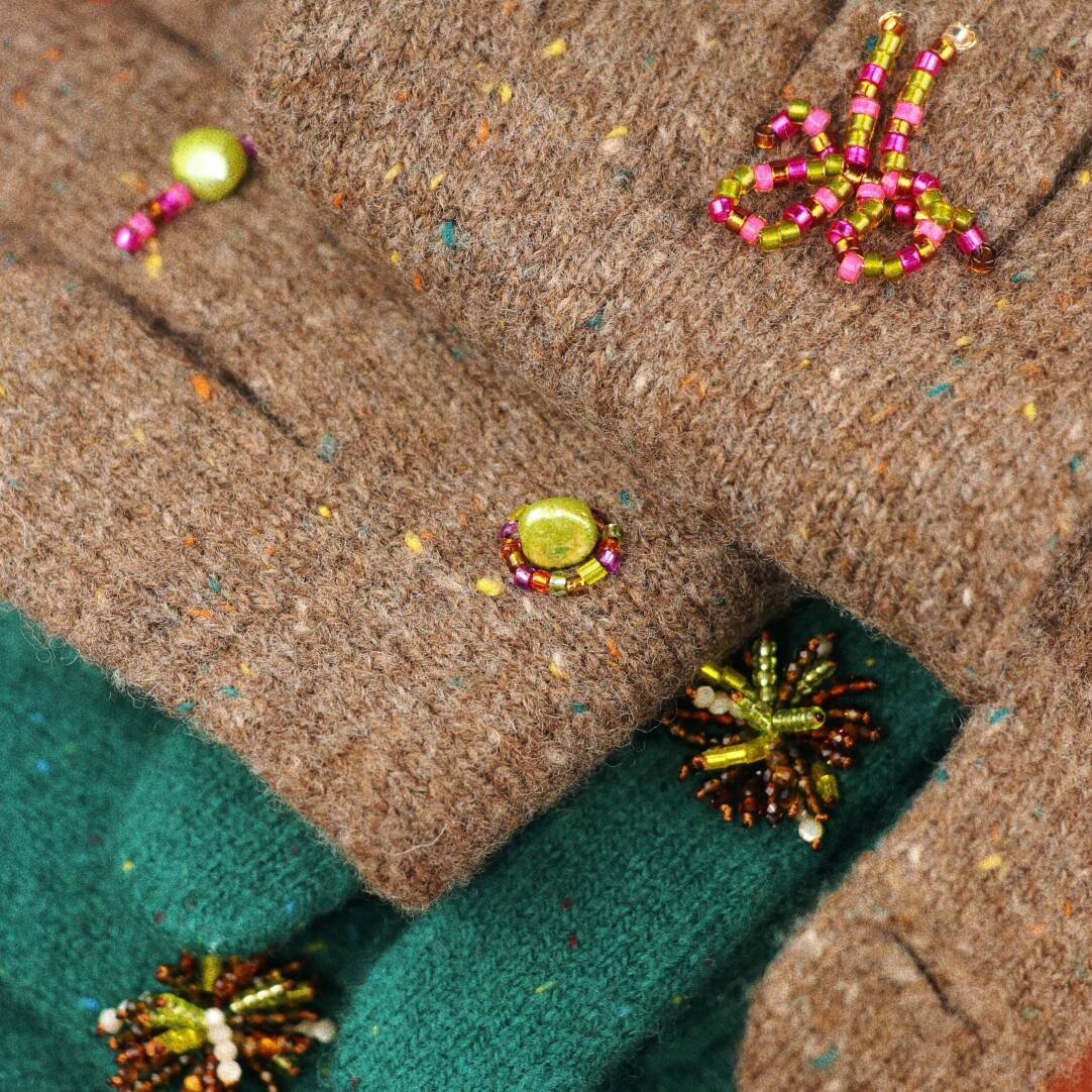 Palm Theater Wool Touchscreen Gloves