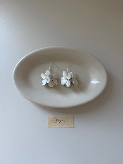 Endless Summer Silver Minimalist Earrings